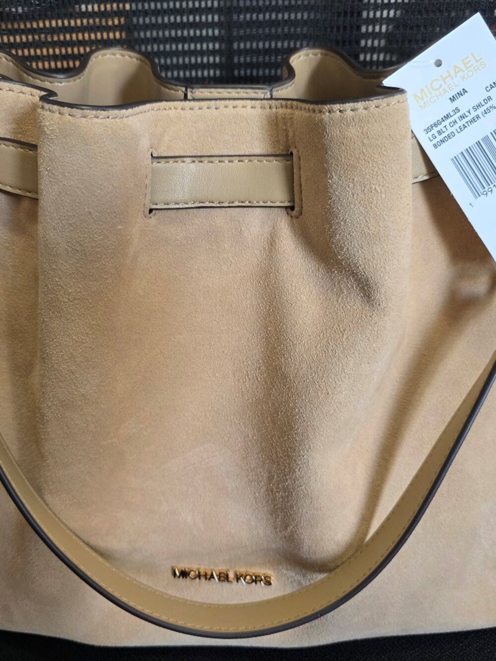 Michael Kors Mina Large Chain Shoulder Bag NWT